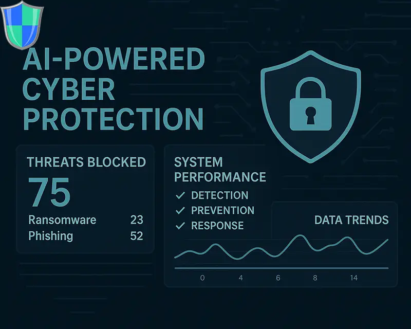 Artificial intelligence shield protecting digital systems