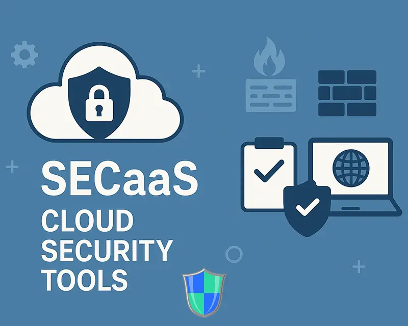 Close-up of identity management and intrusion detection tools in SECaaS interface