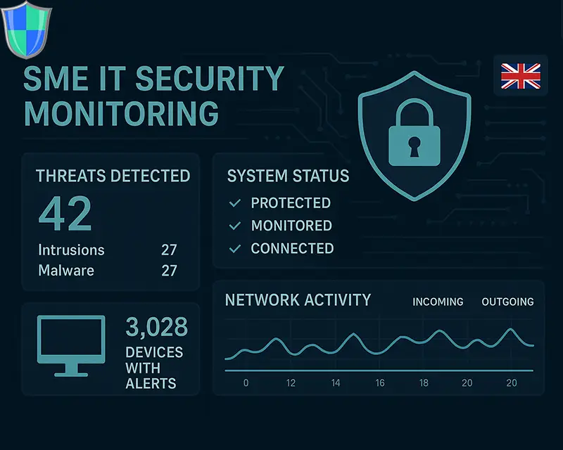 UK small business using predictive tools for cybersecurity